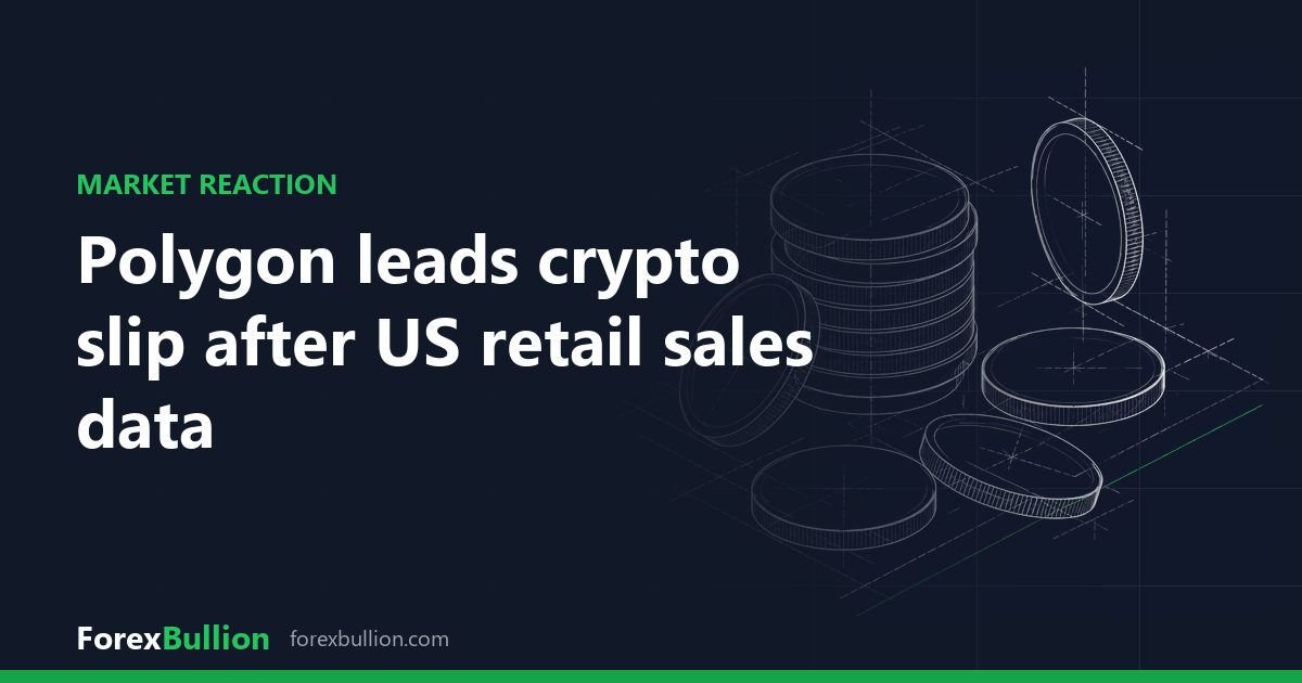 Polygon leads crypto slip after US retail sales data