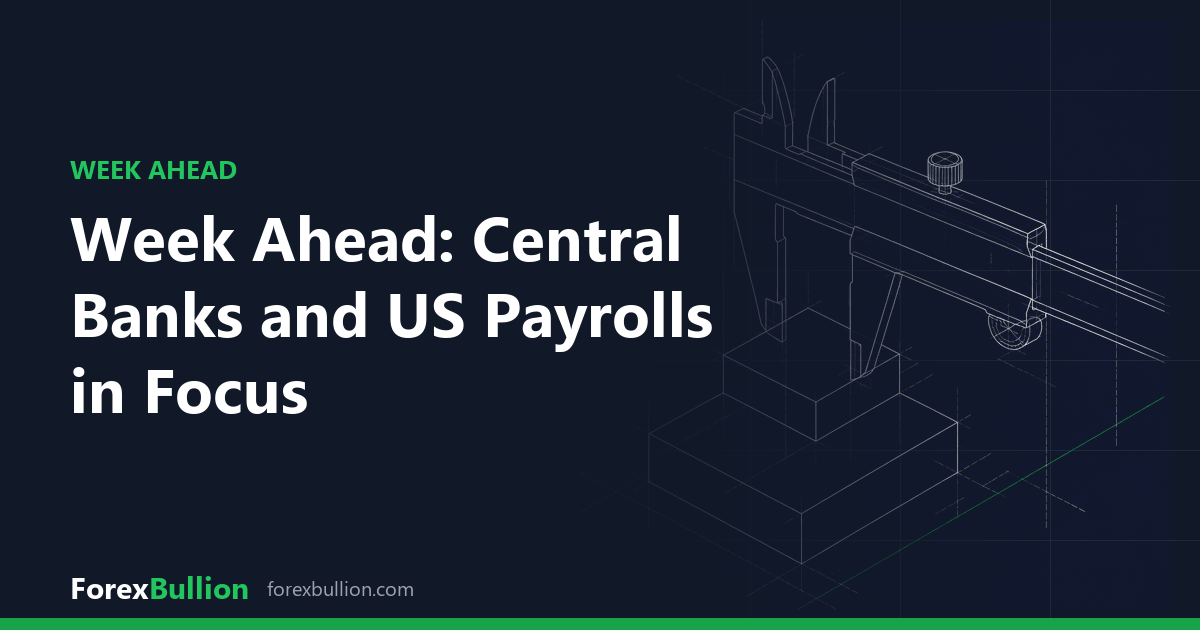 Week Ahead: Central Banks and US Payrolls in Focus