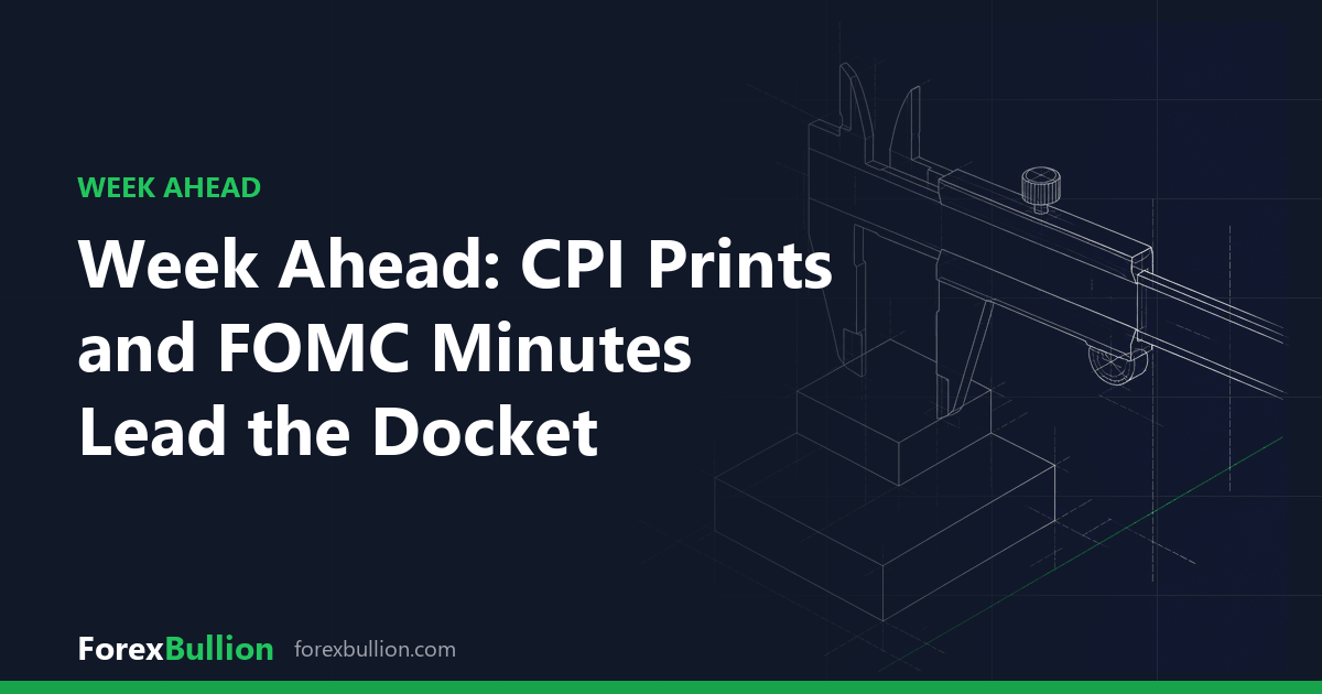 Week Ahead: CPI Prints and FOMC Minutes Lead the Docket