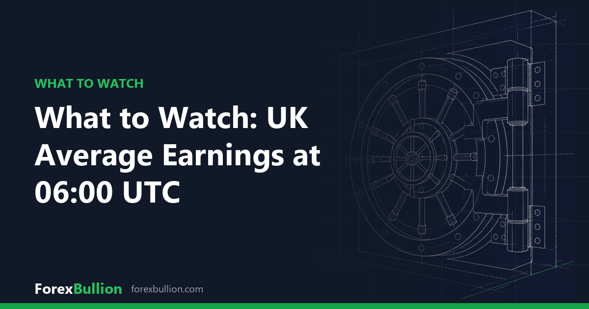 What to Watch: UK Average Earnings at 06:00 UTC