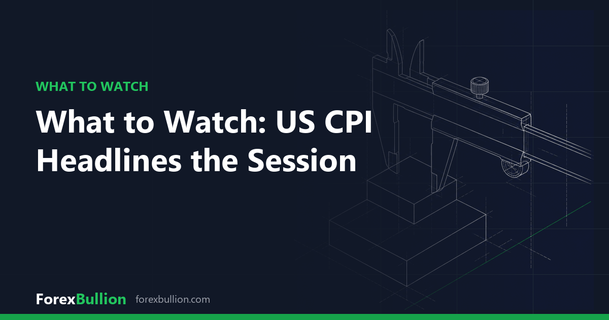 What to Watch: US CPI Headlines the Session