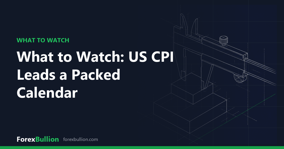 What to Watch: US CPI Leads a Packed Calendar